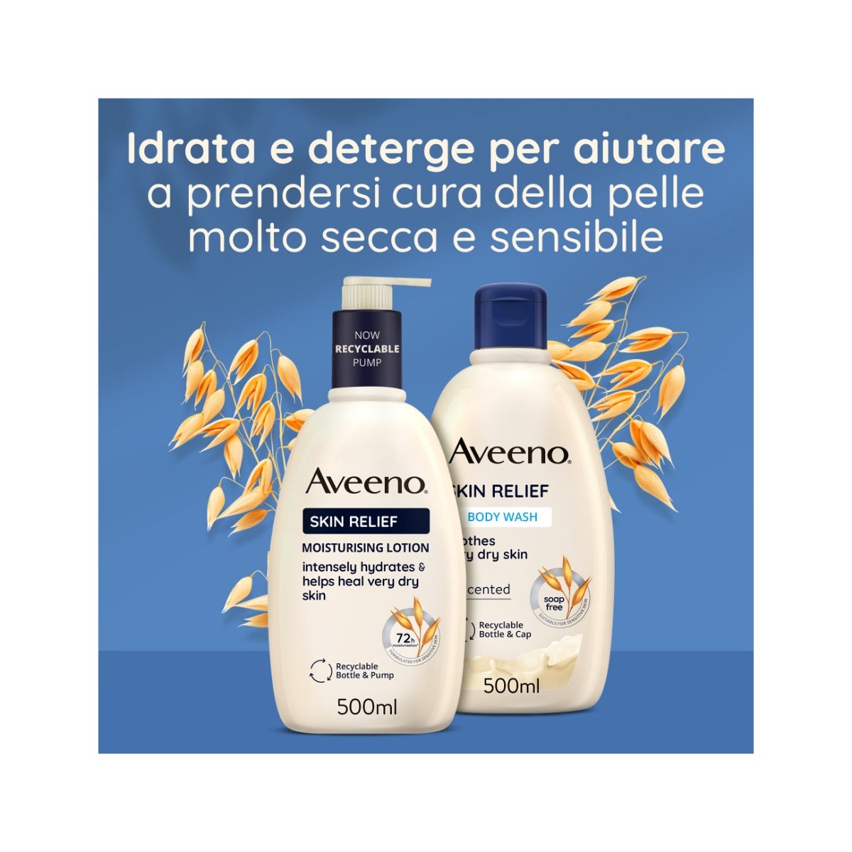 Aveeno Skin Relief Crema Nutriente Lenitiva 500 ml-15
