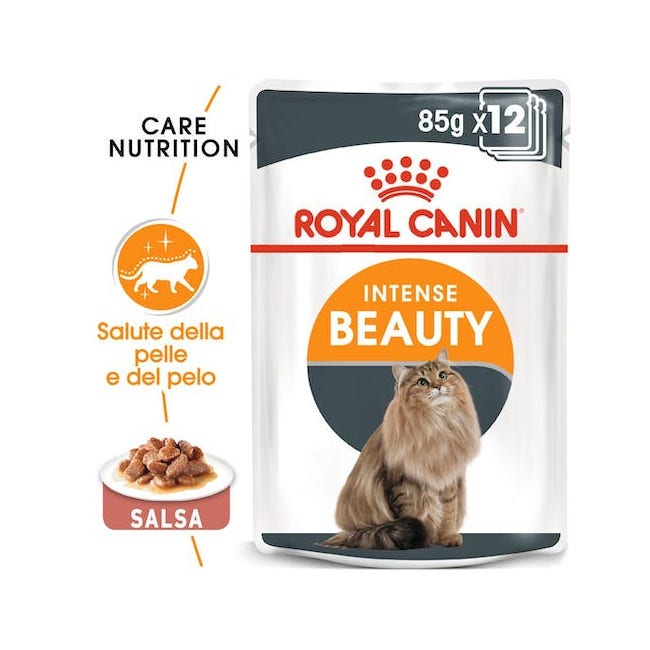 Royal Canin Hair & Skin in Salsa Alimento Umido Per Gatti Adulti Bustina 85g-5