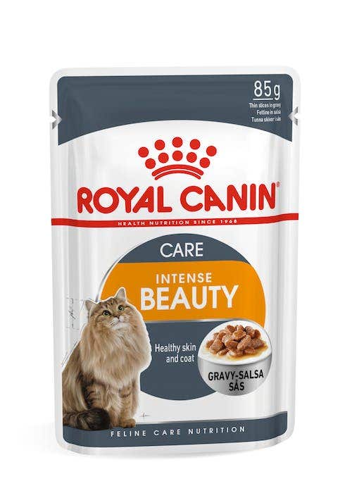 Royal Canin Hair & Skin in Salsa Alimento Umido Per Gatti Adulti Bustina 85g-1