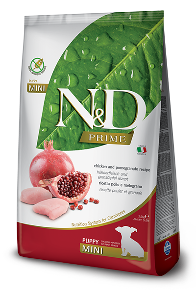 Farmina N&D Prime Pollo E Melograno Cani Cuccioli Taglia Mini Sacco 800g-1