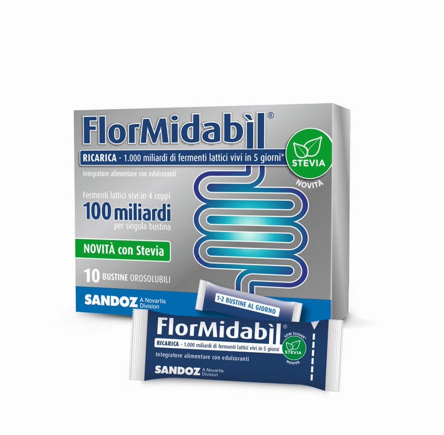 Flormidabil Ricarica 100 Miliardi Con Stevia 10 Bustine -3