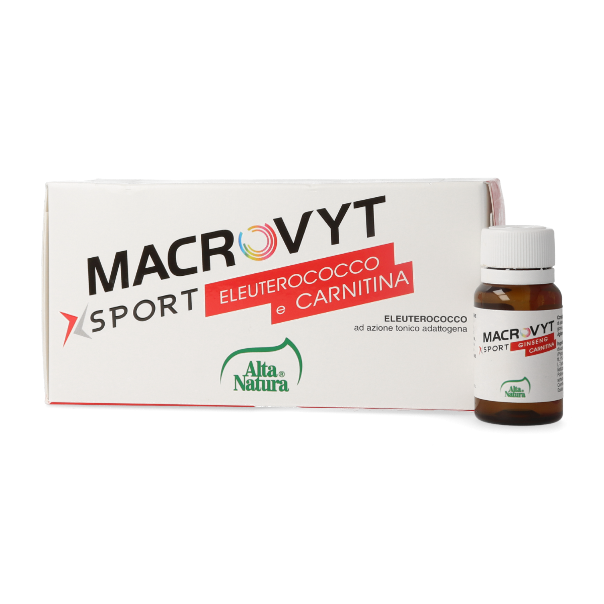 Macrovyt Sport Eleuterococco & Carnitina 10 Flaconcini-1