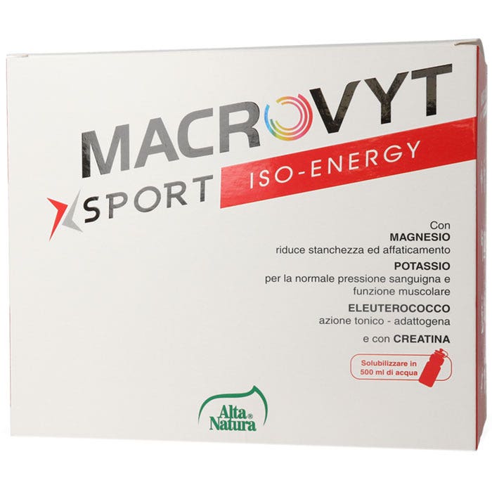 Alta Natura Macrovyt Iso-Energy 12 Bustine-1