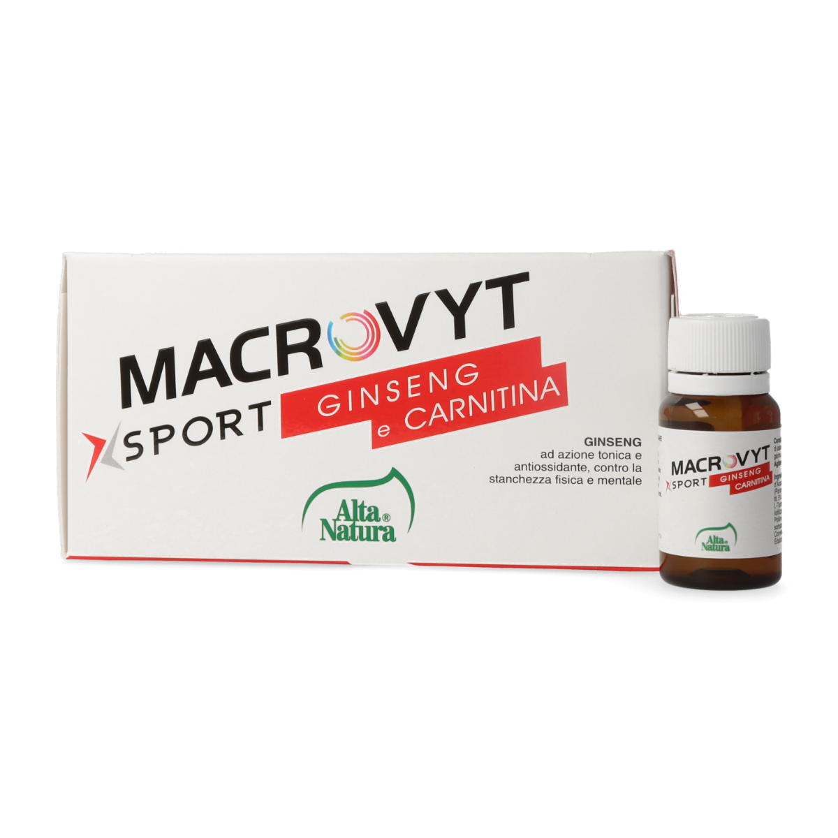 Alta Natura Macrovyt Sport Ginseng & Carnitina 100ml-1