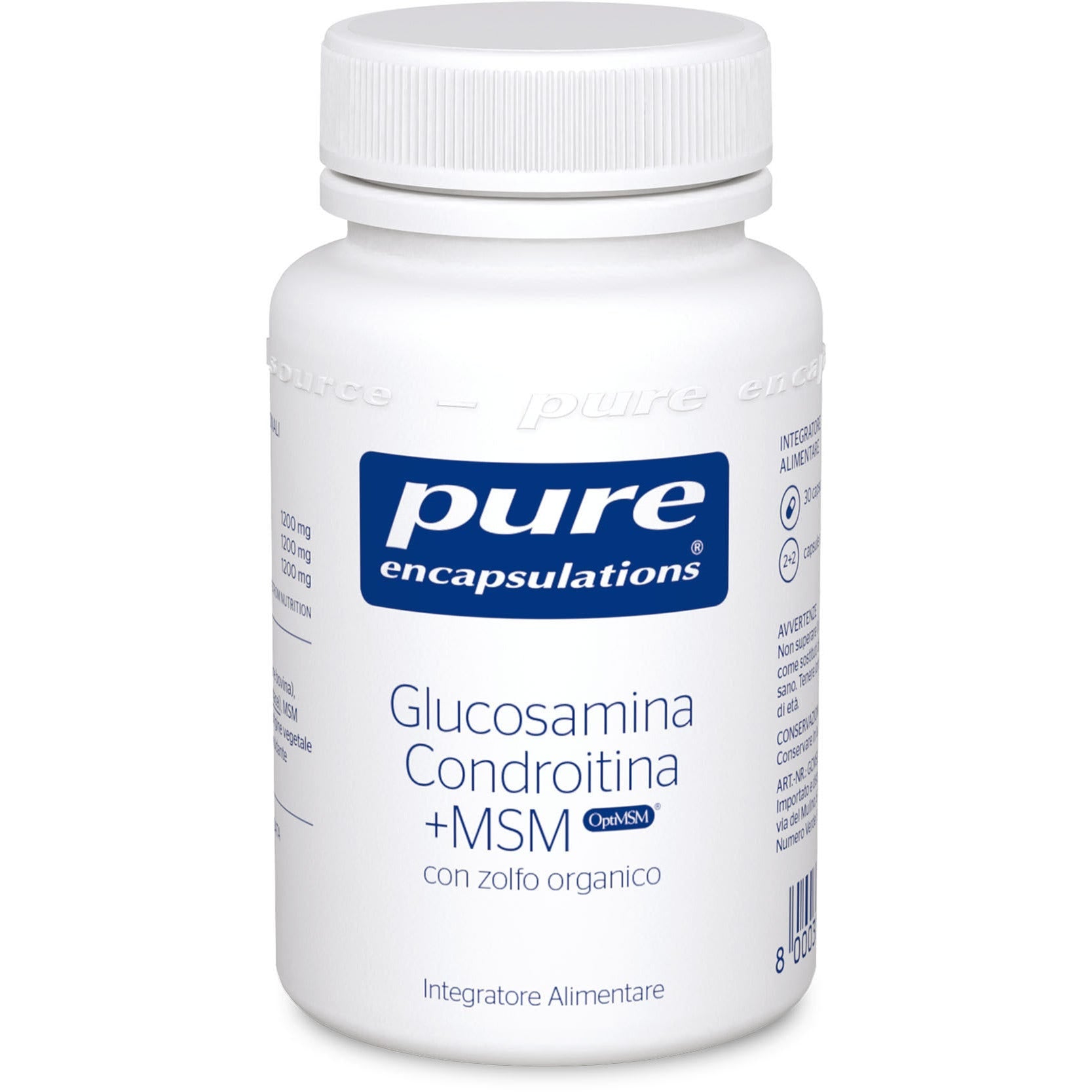 Pure Encapsulations Glucosamina Condroitina +MSM 30 Capsule  - 4