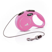 Flexi New Classic In Corda Guinzaglio Per Cani Colore Rosa Taglia XS 3m-1