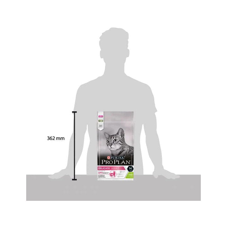 Purina Pro Plan Delicate Adult Gatto Crocchette Agnello Sacco 1,5kg-3