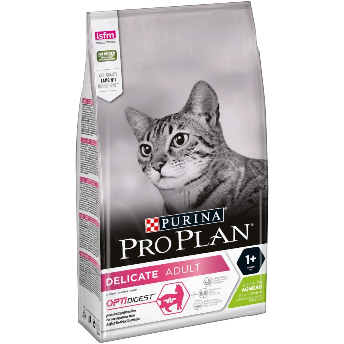 Purina Pro Plan Delicate Adult Gatto Crocchette Agnello Sacco 1,5kg-0