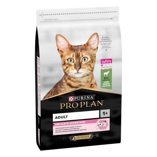 Purina Pro Plan Adult 1+ Delicate Digestion Cibo Secco Con Agnello Gatti Adulti Sacco 10 kg-2