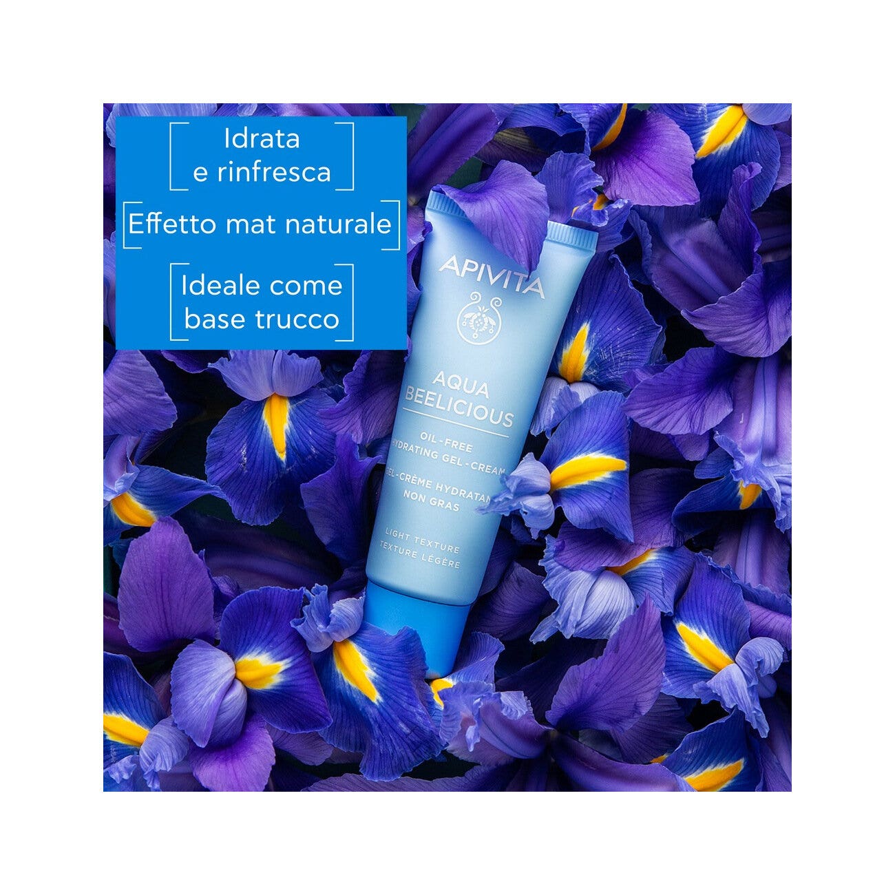 Apivita Gel-Crema Idratante Oil Free Texture Leggera 40ml-2