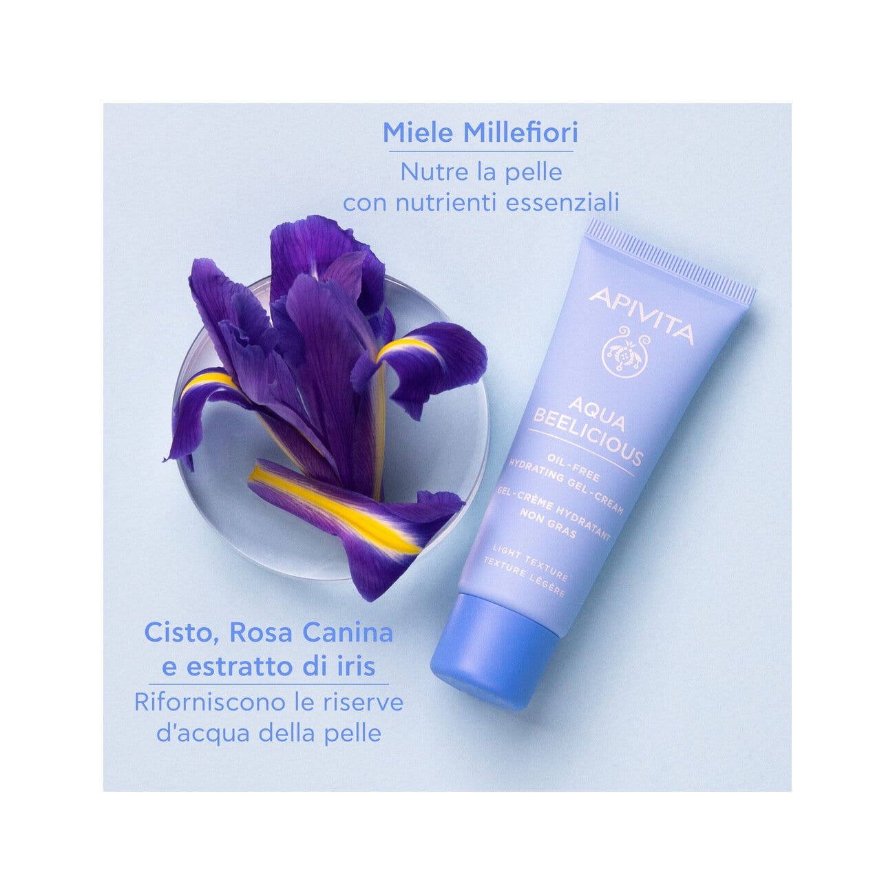 Apivita Gel-Crema Idratante Oil Free Texture Leggera 40ml-6