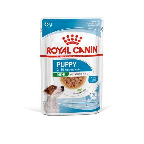 Royal Canin Puppy Mini Bocconcini In Salsa Per Cani Cuccioli Taglia Mini 12 Bustine-2