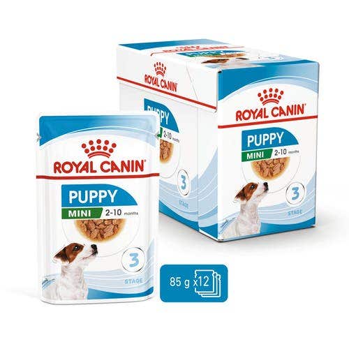 Royal Canin Puppy Mini Bocconcini In Salsa Per Cani Cuccioli Taglia Mini 12 Bustine-1
