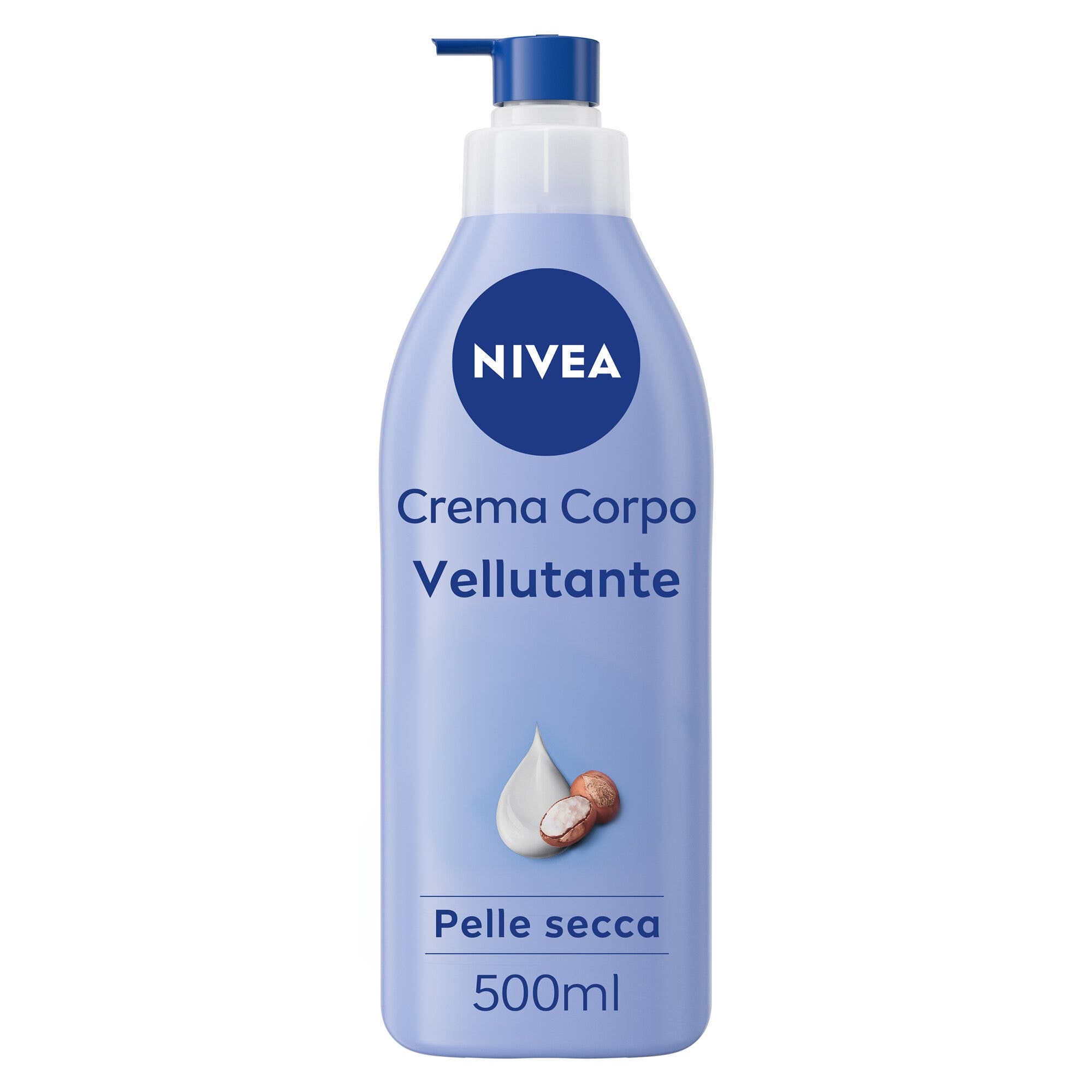 Nivea Crema Corpo Vellutante Crema Corpo Idratante 72 Ore E Vellutante Per Pelle Secca 500ml-1