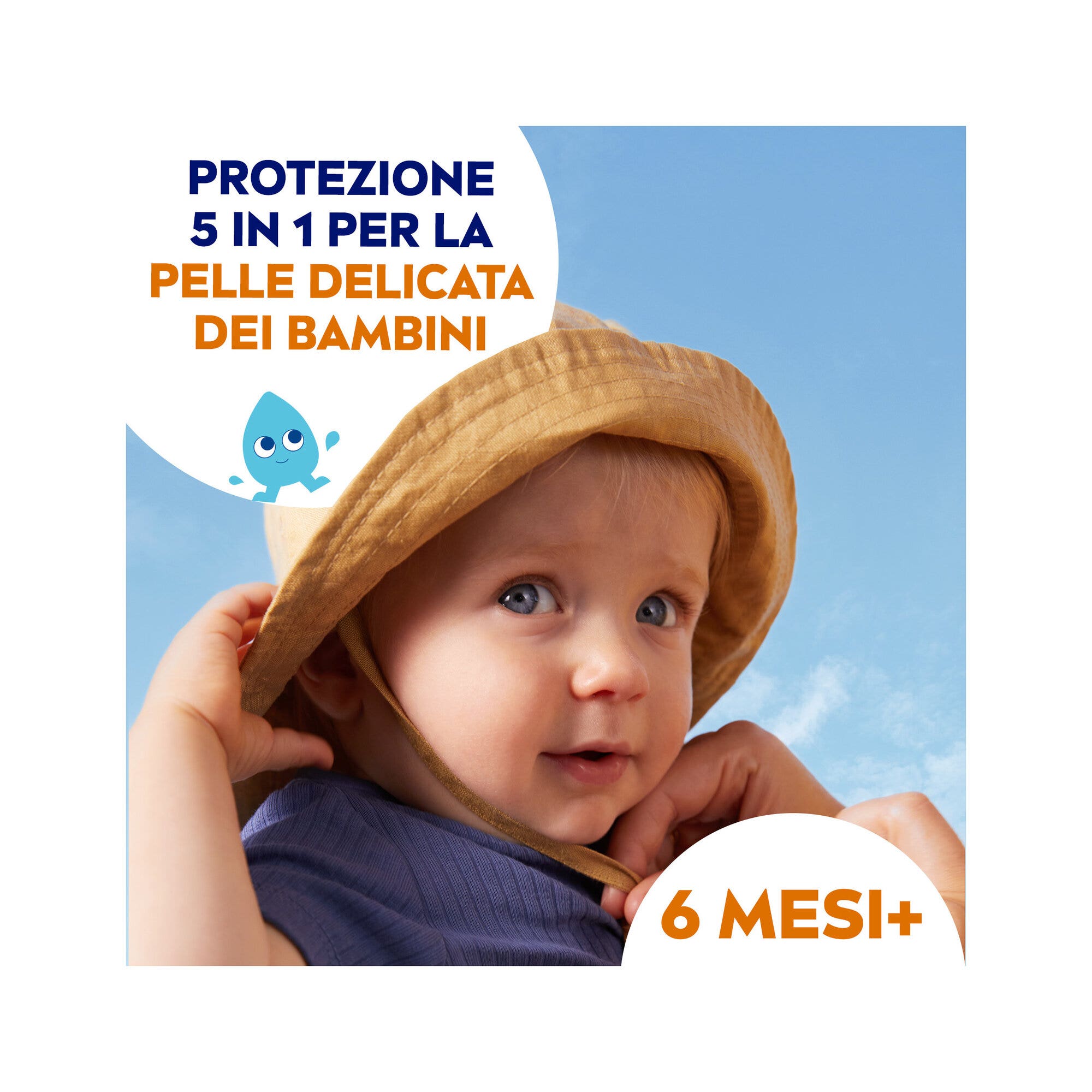 Nivea Sun Spray Solare Kids Sensitive Protect Fp50+ 200ml Crema Solare Per Bambini E Neonati-6