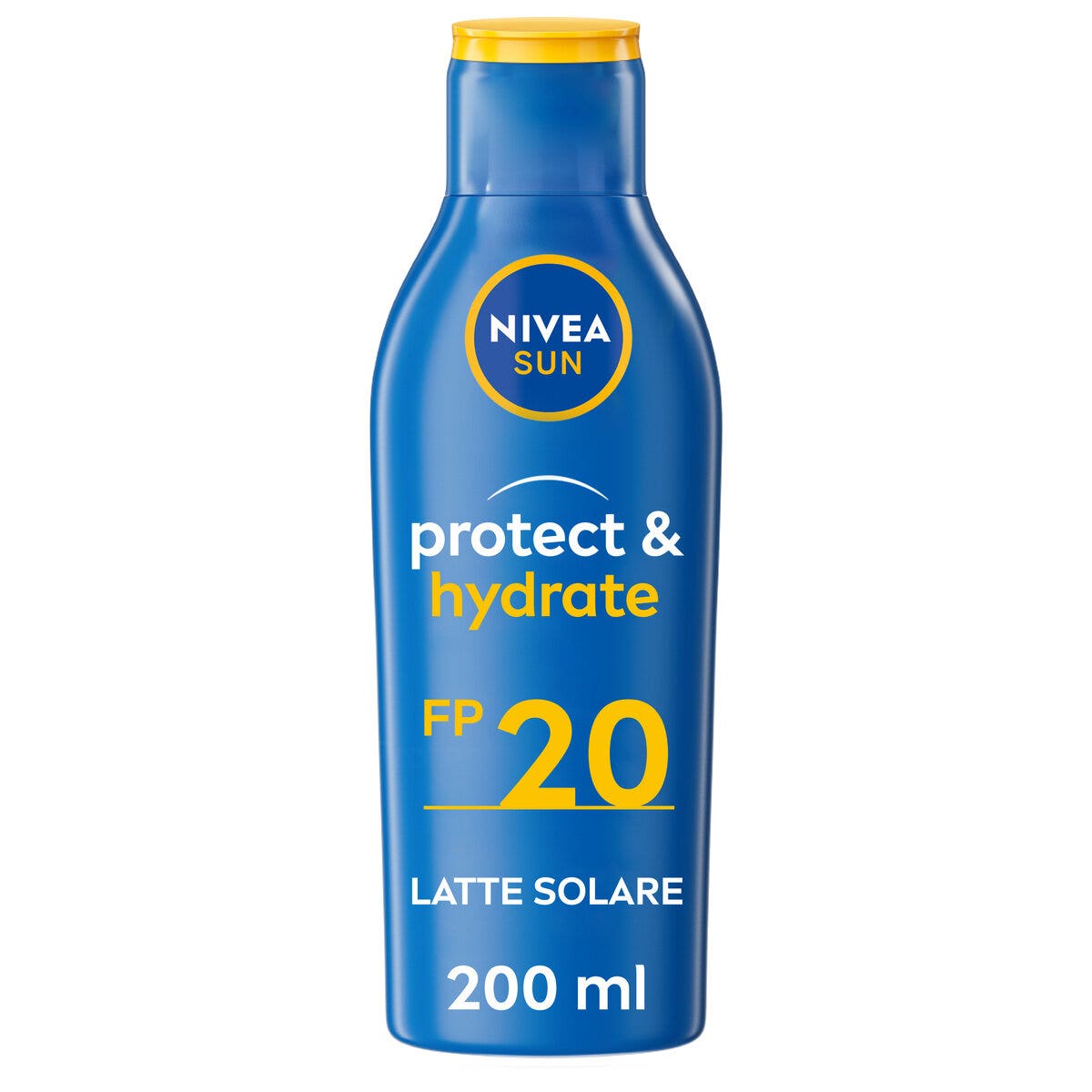 Nivea Sun Latte Solare Protect & Hydrate Fp20 200ml Crema Solare 20 Idratante Per 48 Ore-4