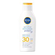 Nivea Sun Latte Solare Sensitive Immediate Protect Fp30 200ml Crema Solare Per Pelli Sensibili-4