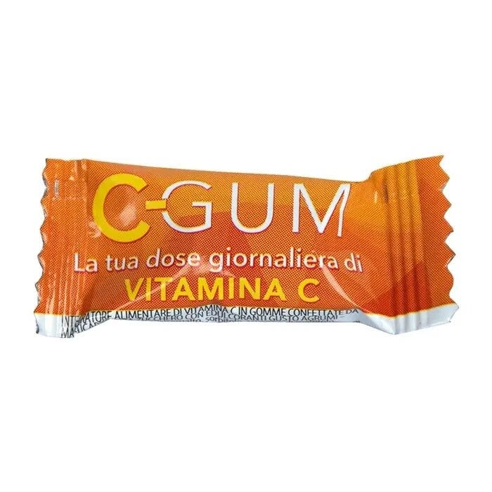 C-Gum Vitamina C Agrumi 1 Chewing Gum Monodose-2