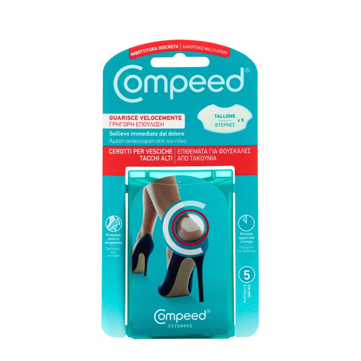 Compeed Cerotto Vesciche Tacchi Alti 5 Pezzi  -16