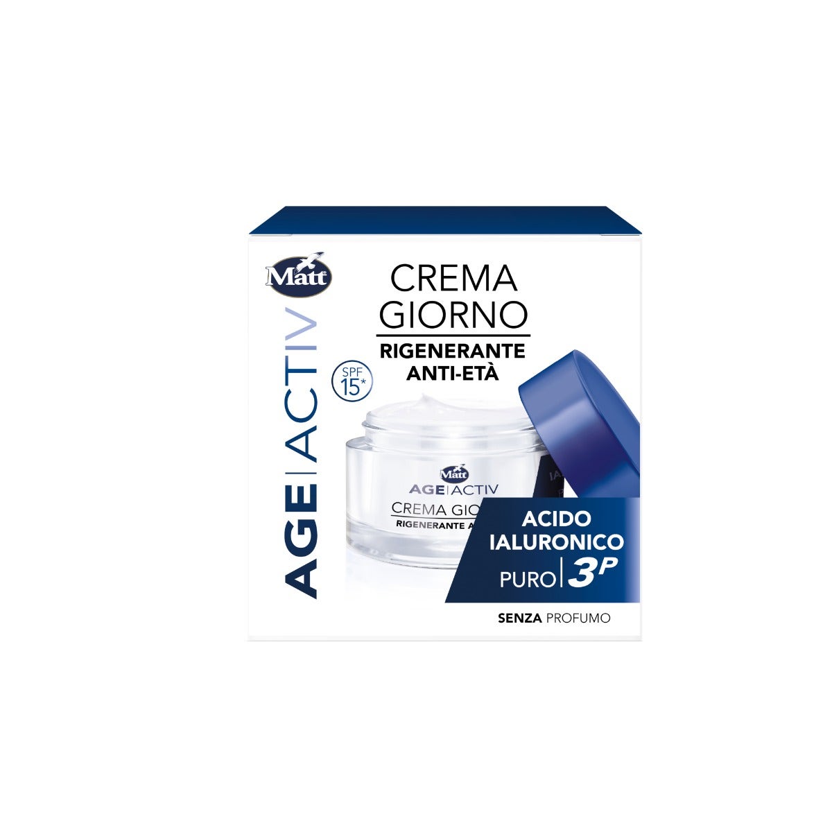 Matt Ageactiv Crema Viso Rigenerante Antietà Giorno SPF15 50ml-5