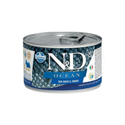 Farmina Natural & Delicious Ocean Mini Con Spigola E Calamari Per Cani Adulti 140g-1
