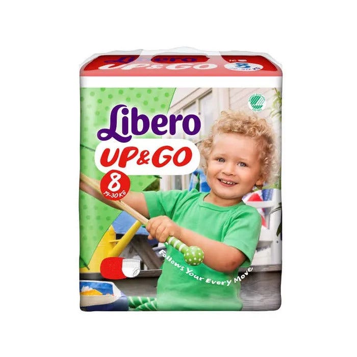 Libero Up&Go Pannolini 8 19-30kg 14 Pezzi -4