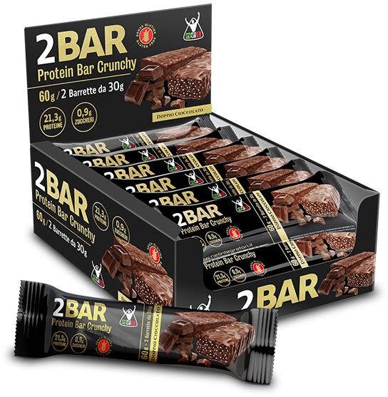 Net Integratori 2 Bar Barretta Proteica Gusto Doppio Cioccolato 2x30g-1