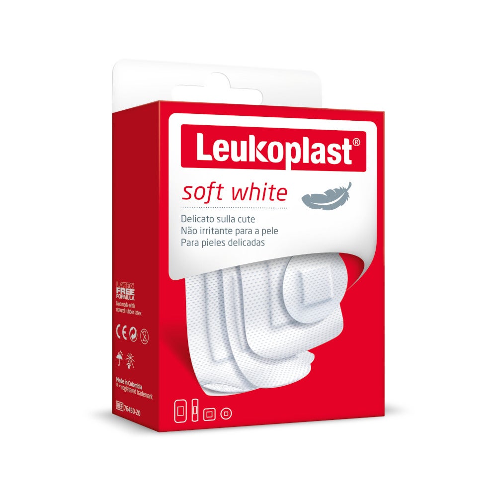 Leukoplast Soft White Cerotti 40 Pezzi Assortiti-3