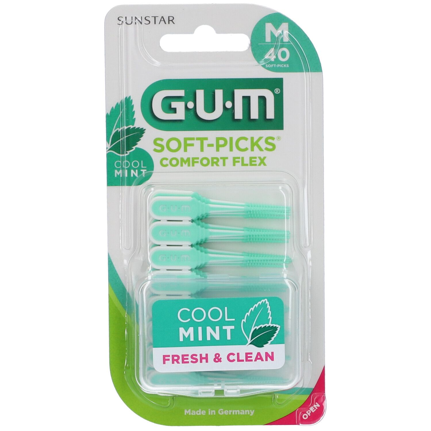Gum Comfort Flex Mint Scovolini Interdentali 40 Pezzi