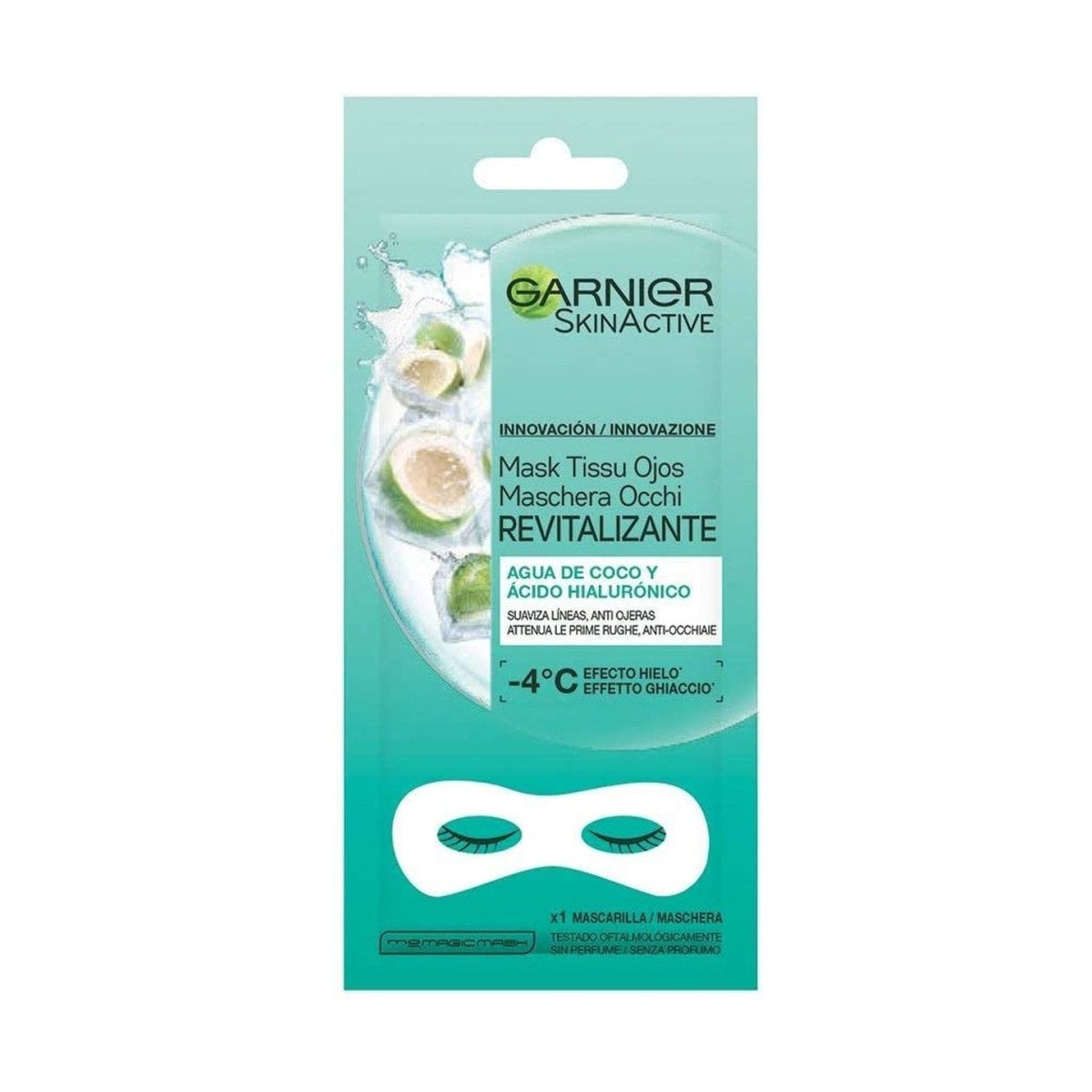 Garnier Maschera in Tessuto Occhi Acqua di Cocco E Acido Ialuronico-1