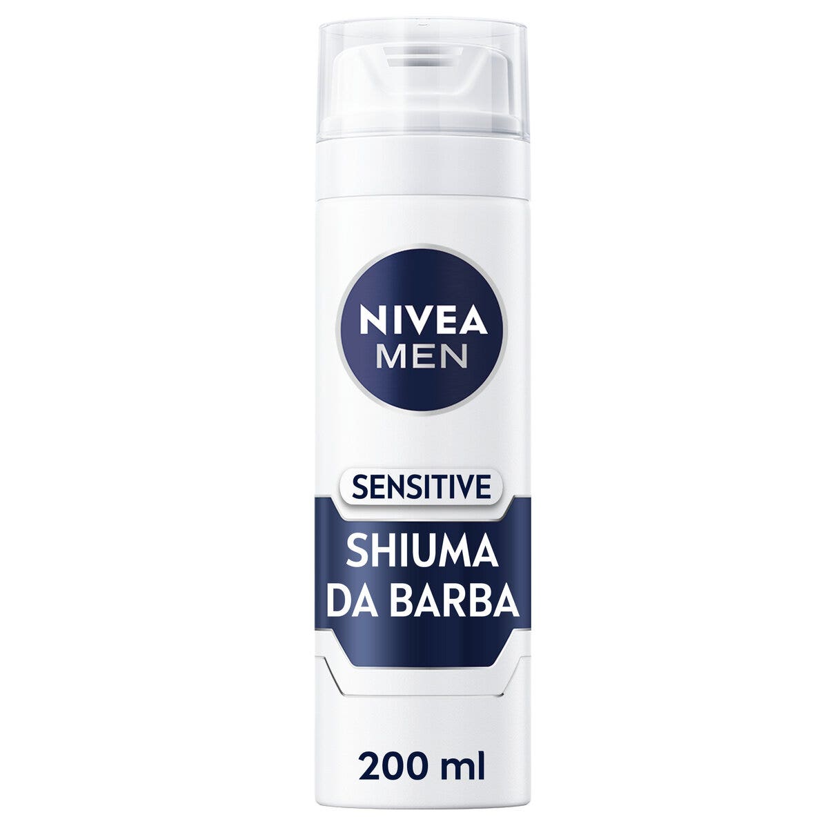 Nivea Men Sensitive Schiuma Da Barba 200ml Schiuma Per Una Rasatura Delicata Della Pelle Sensibile-2