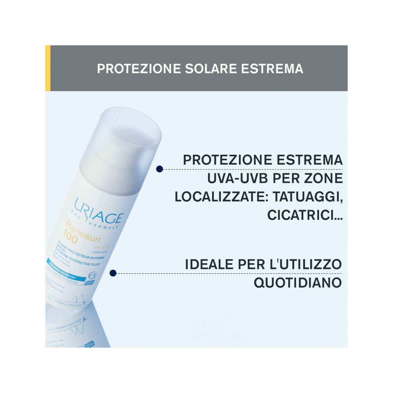 Uriage Bariesun Fluido Protettivo Estremo 100 SPF50+ 50ml-10