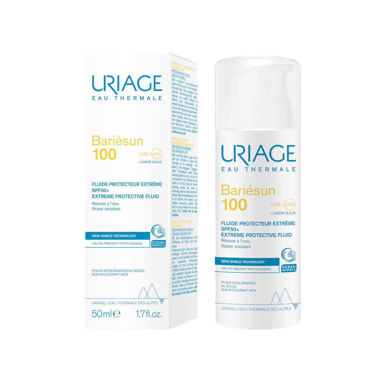 Uriage Bariesun Fluido Protettivo Estremo 100 SPF50+ 50ml-13