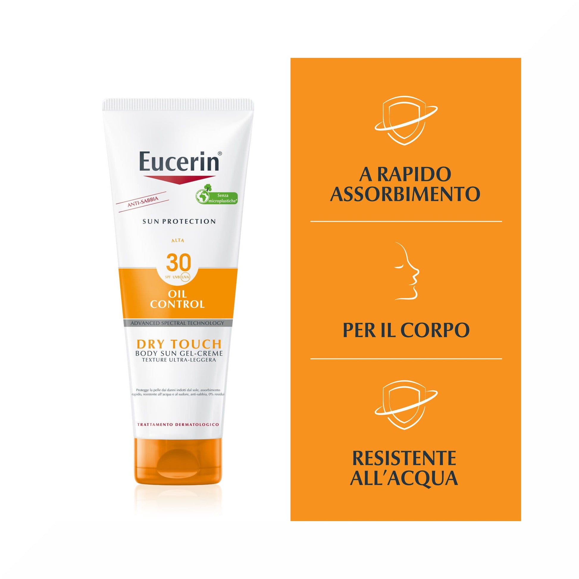 Eucerin Sensitive Protect Sun Spray Transparent Dry Touch SPF30 200ml-3