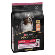 Purina Pro Plan Medium Adult Sensitive Skin Cibo Secco Con Salmone Cani Adulti Taglia Media 3kg-2