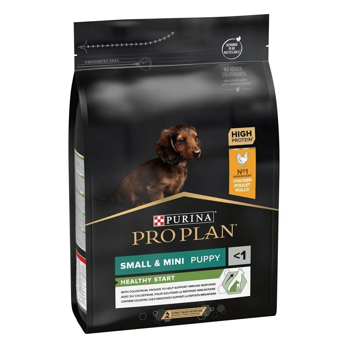 Purina Pro Plan Small e Mini Puppy Healthy Start Cibo Secco Con Pollo Per Cuccioli Taglia Piccola/Mini Sacco 3 kg-3