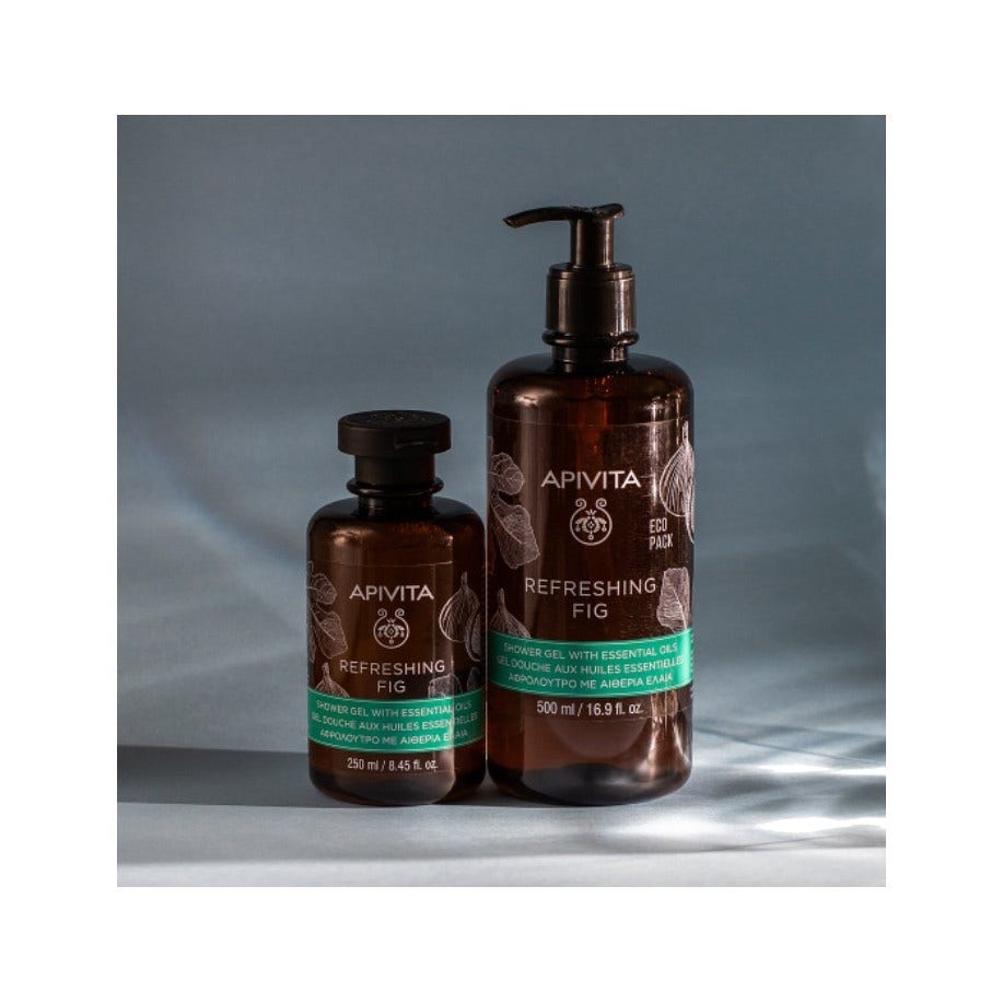 Apivita Gel Doccia Rinfrescante Fico  500ml-2