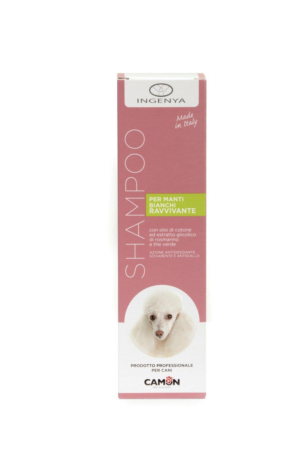 Camon Shampoo Ravvivante Per Manti Bianchi Cani 250ml-1