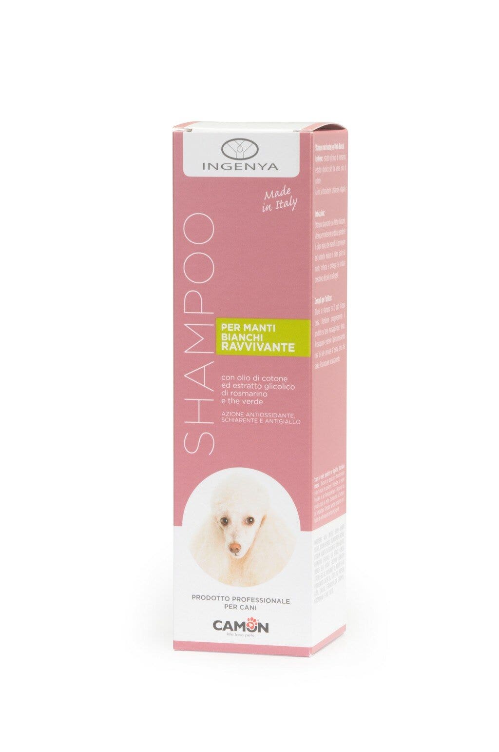 Camon Shampoo Ravvivante Per Manti Bianchi Cani 250ml-3