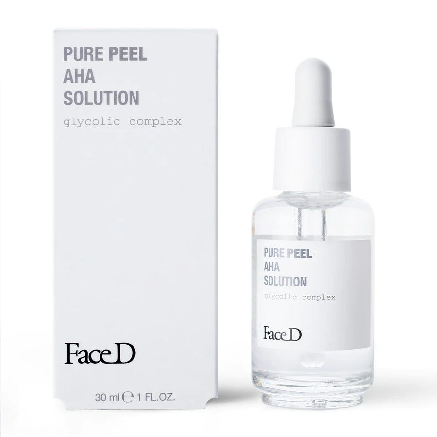 Face D Pure Peel Soluzione Viso Esfoliante AHA 30ml-2