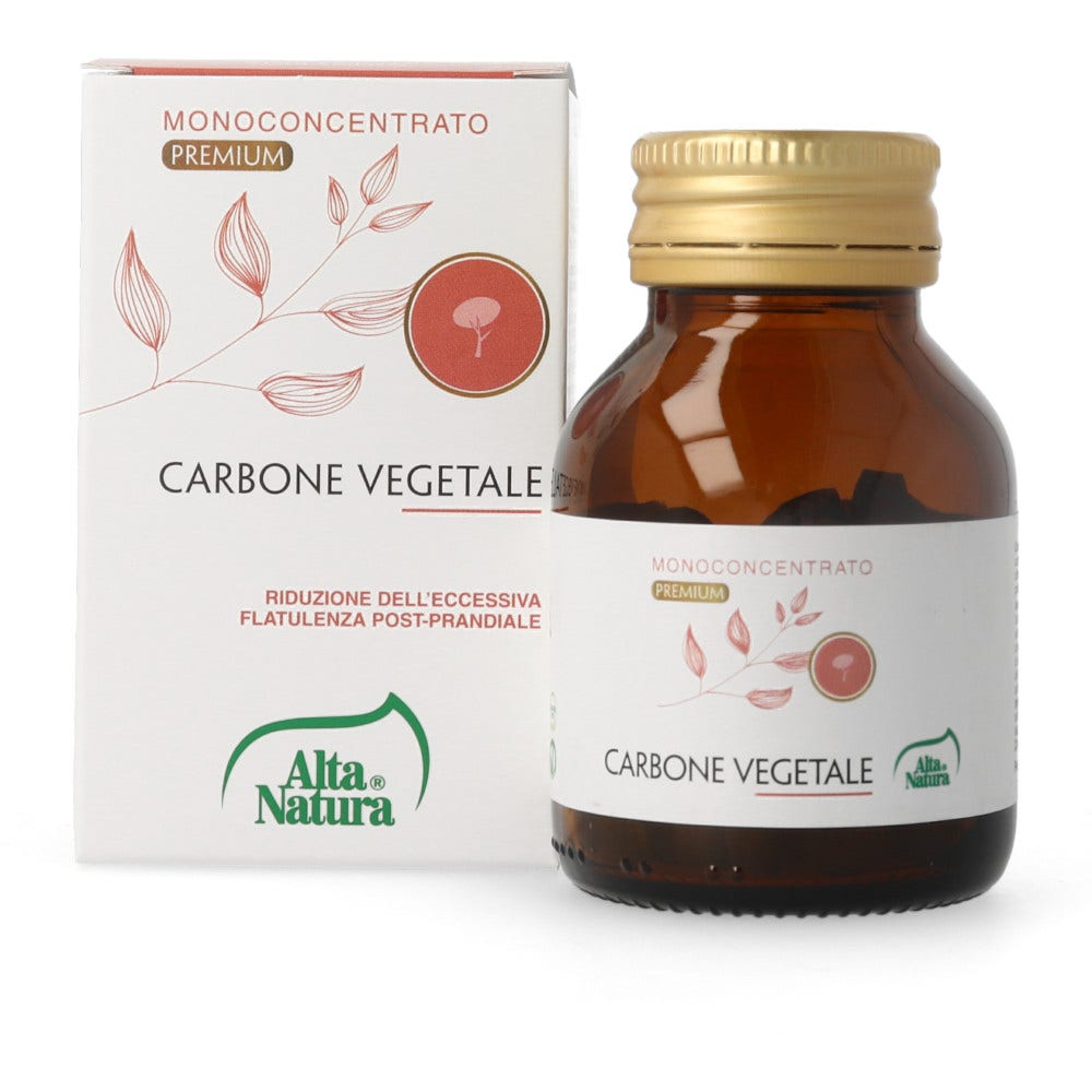 Alta Natura Carbone Vegetale 90 Compresse 475mg-2