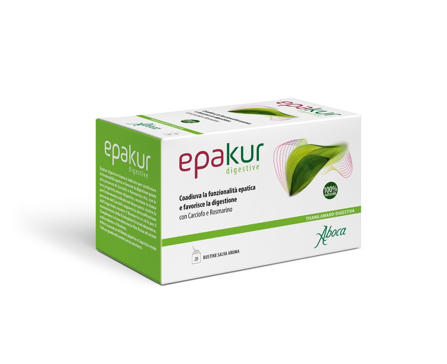Aboca Epakur Digestive Tisana 20 Filtri-2