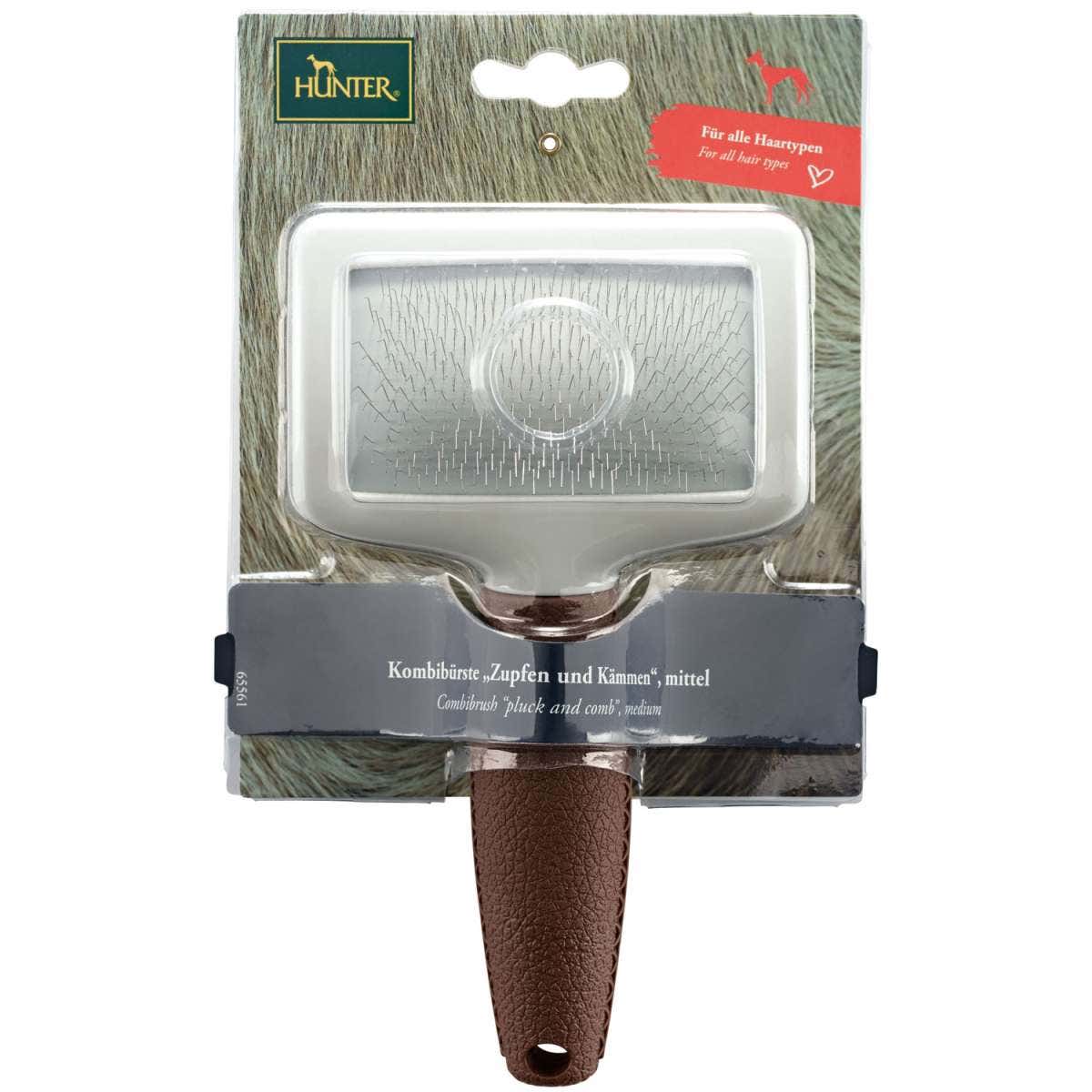 Hunter Spazzola Multi-purpose Brush Per Cani 1 Pezzo Taglia M-1