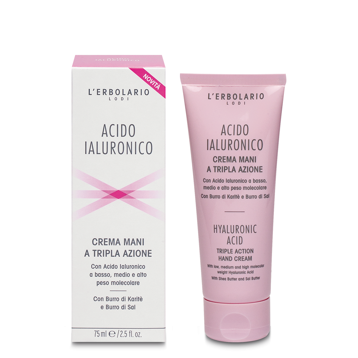 L'Erbolario Crema Mani A Tripla Azione Con Acido Ialuronico 75ml-1