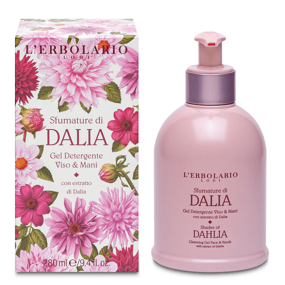 L'Erbolario Gel Detergente Viso & Mani Sfumature di Dalia 280ml-1