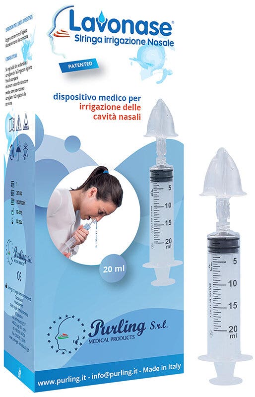 Lavonase Siringa Irrigazione Nasale-1