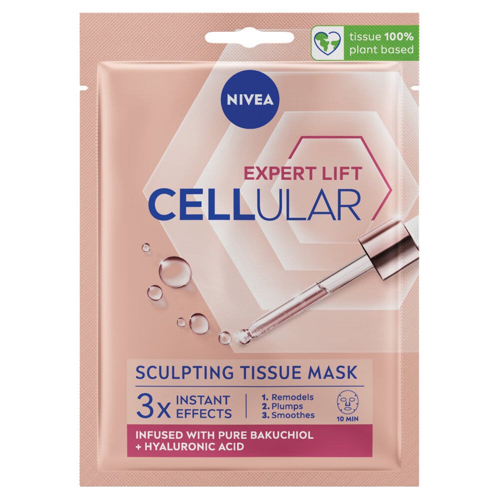 Nivea Cellular Expert Lift Maschera Viso Rimodellante 1 Pezzo Maschera Per La Cura Della Pelle-2