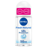 Nivea Fresh Natural Deodorante Roll On 50ml Antitraspirante Per Una Protezione 48h-3