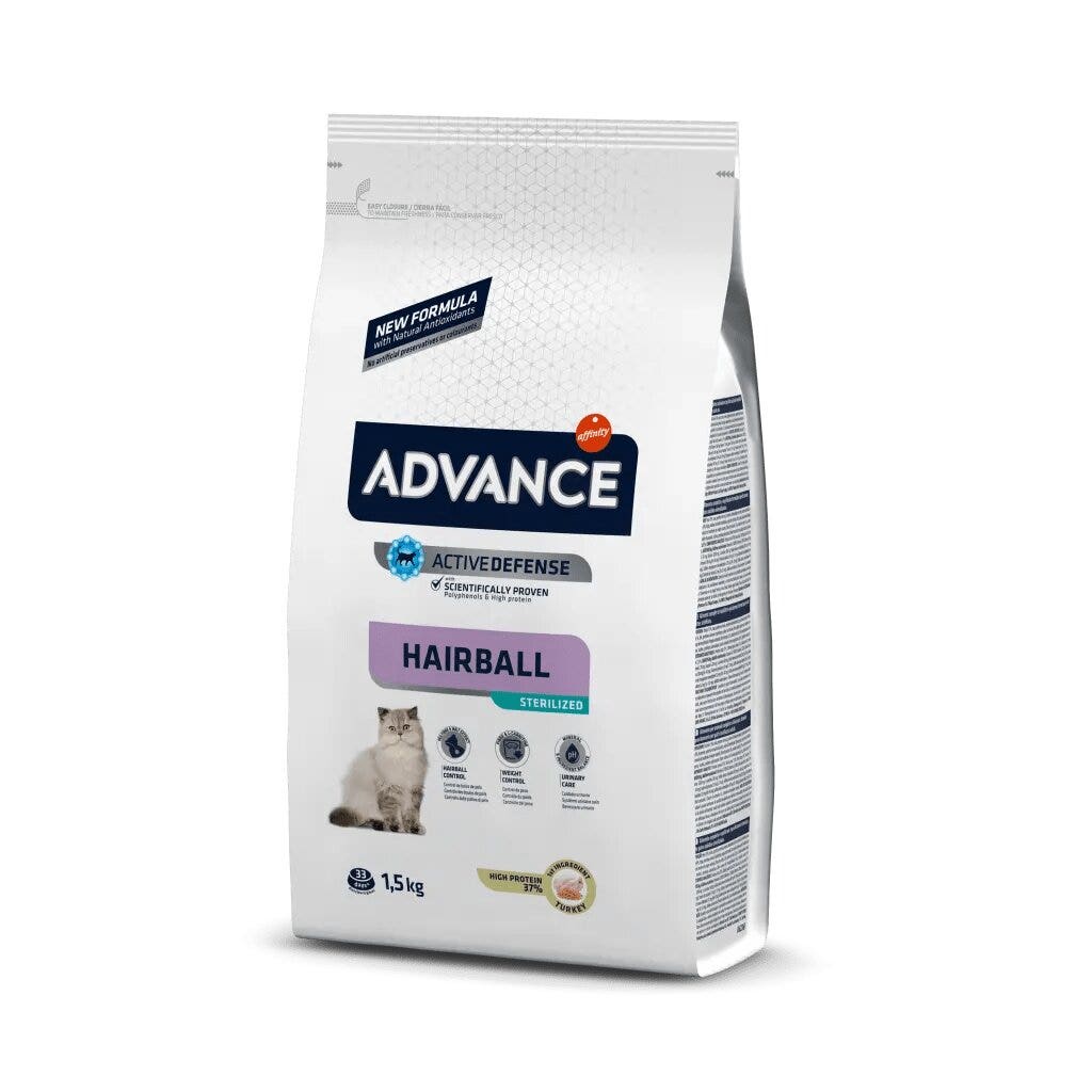 Advance Hairball Sterilized Cibo per Gatti Sterilizzati 1.5kg-1