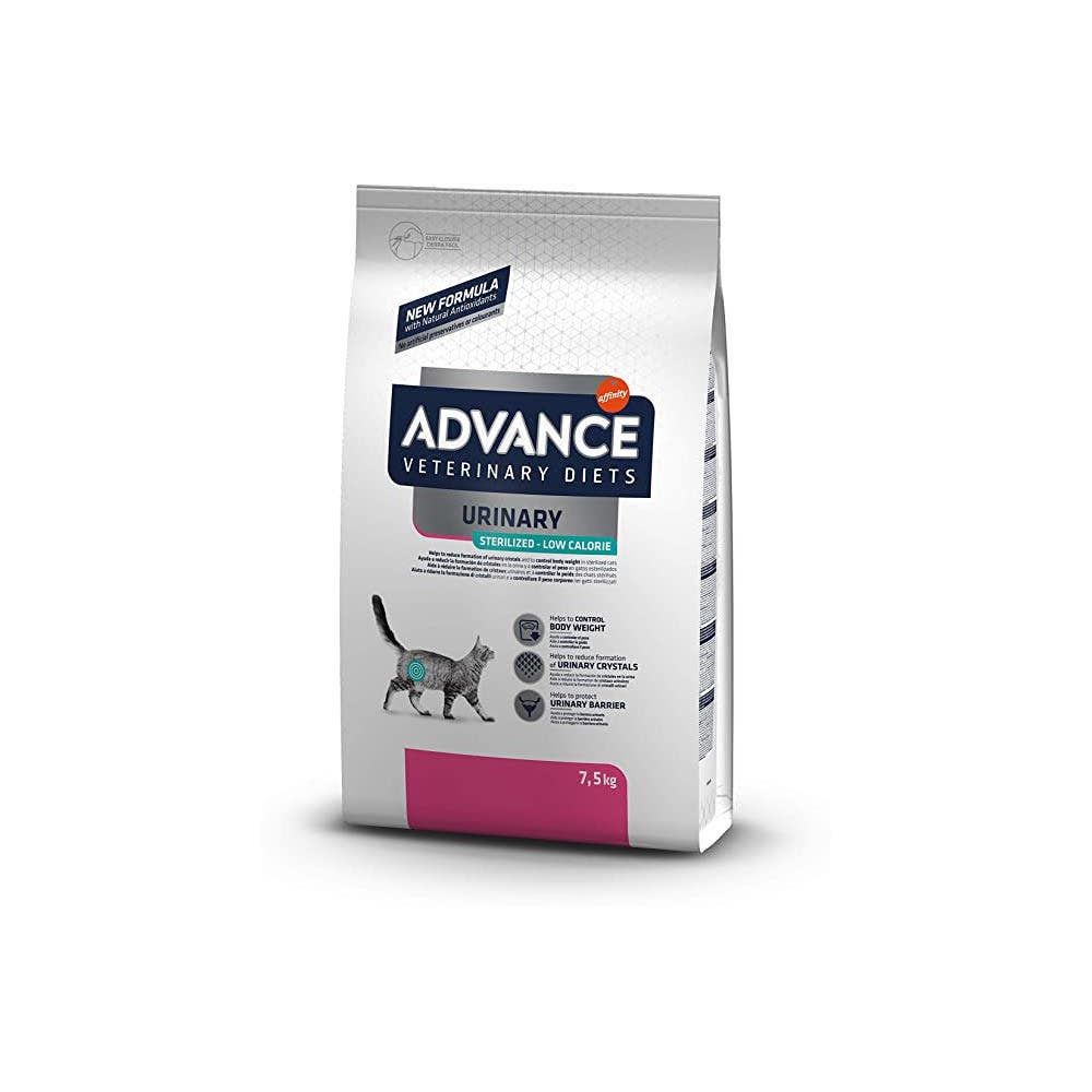 Advance Veterinary Diets Urinary Sterilized Low Calorie Crocchette Per Gatti Sterilizzati Sacco 7,5kg-1